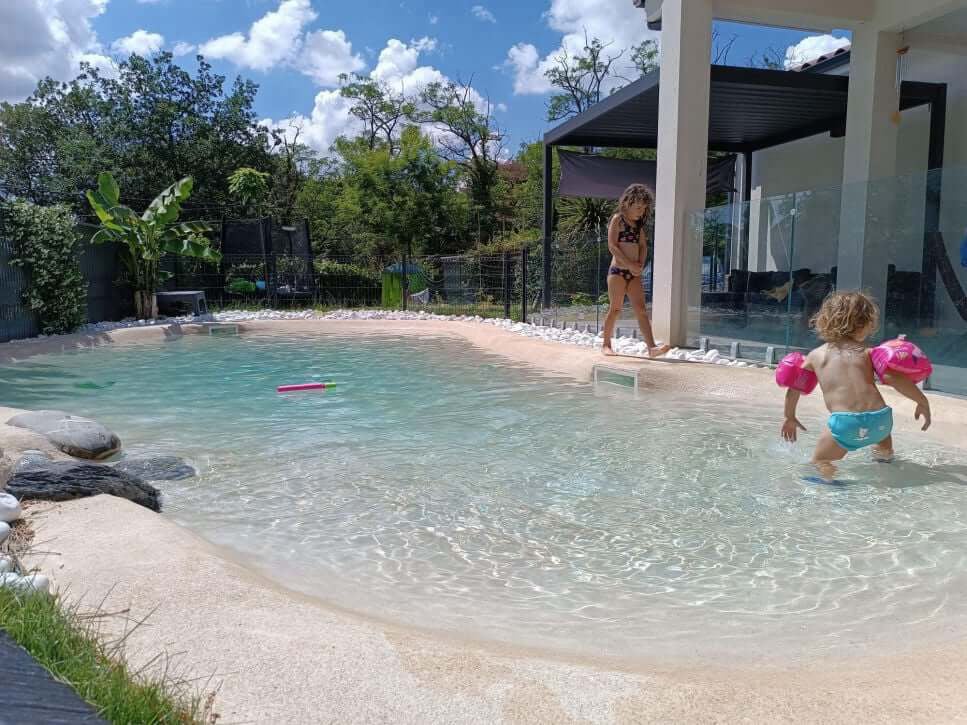 La plage immergée Naturaswim achevée dans le bassin vauclusien